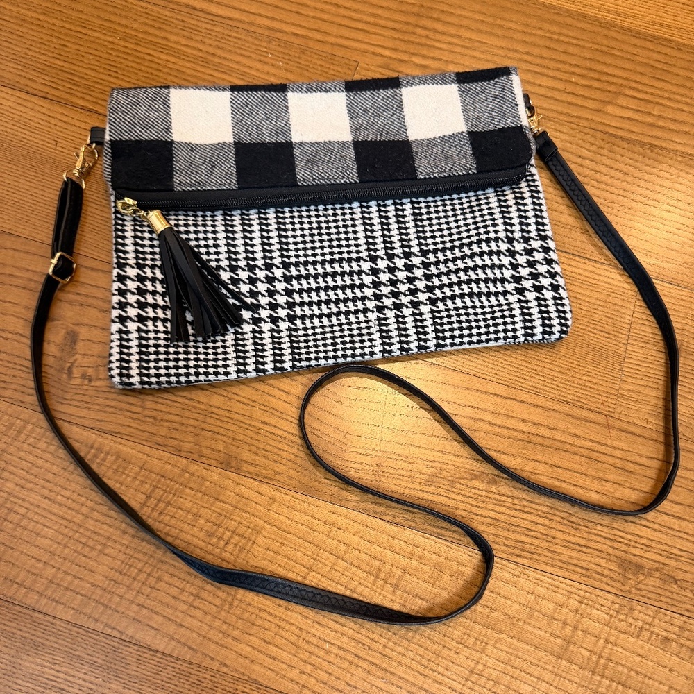 Plaid Crossbody Purse